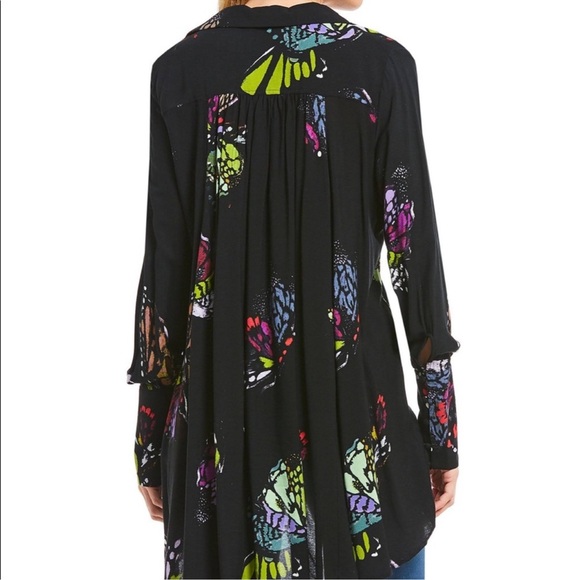 Free People Butterfly Dress Size Large - Picture 6 of 9